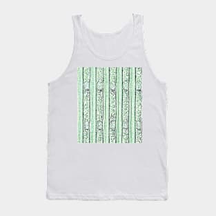 Emerald Bamboo Bars Tank Top